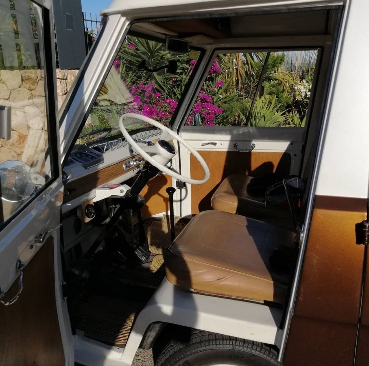 Custom van interior